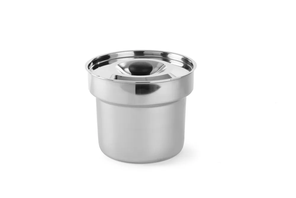 Bac rond pour bain-marie, HENDI, Bain-marie bac 4,2L, 4,2L, ⌀220x(H)190mm