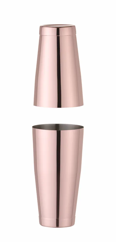Shaker Boston Tin-on-Tin, BarUp, 0,8L, Cuivre, ⌀90mm
