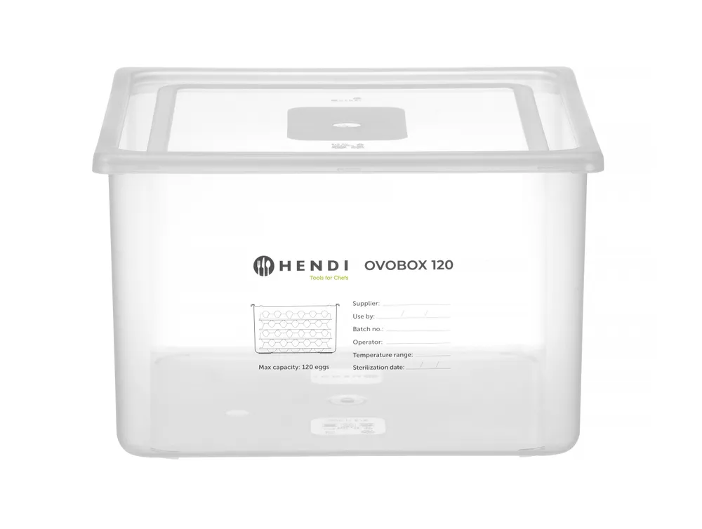Boîte à œufs OVOBOX 120, HENDI, GN 2/3, 18L, 355x325x(H)200mm