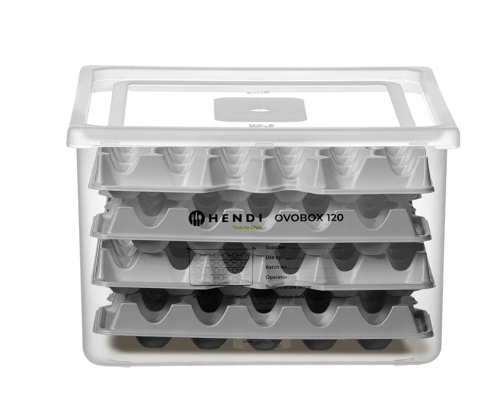 Boîte à œufs OVOBOX 120, HENDI, GN 2/3, 18L, 355x325x(H)200mm