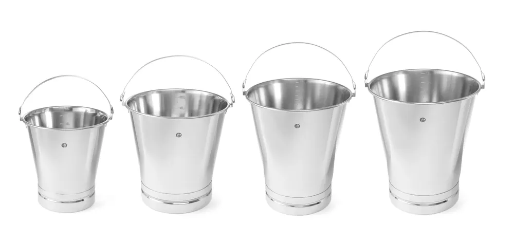 Seau avec fond renforcé Profi Line, HENDI, Profi Line, 7L, ⌀230x(H)245mm