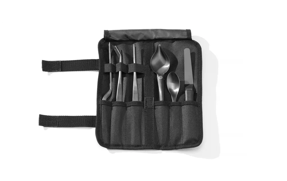 Set de dressage Chef, 6 pièces, noir HENDI 400074