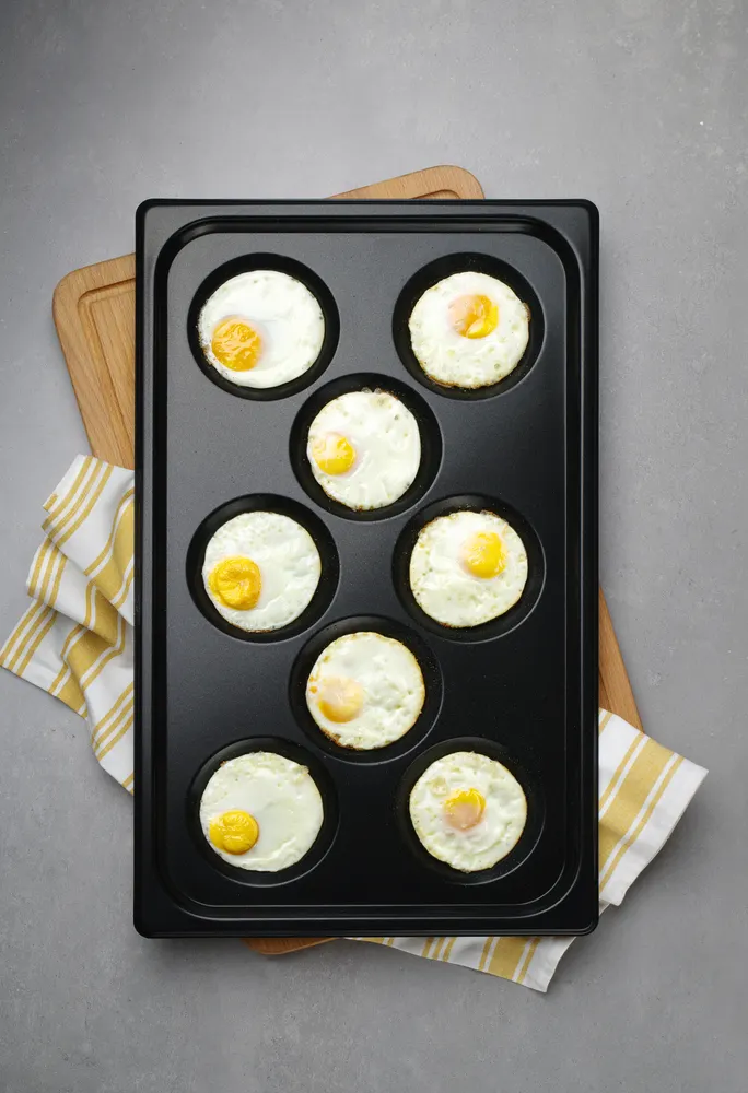 Plateau avec revêtement antiadhésif CONVECTOMAT EGGPLATE HENDI 808856