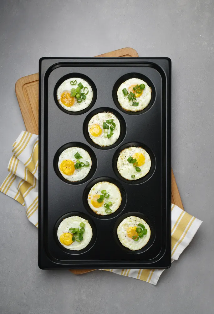 Plateau avec revêtement antiadhésif CONVECTOMAT EGGPLATE HENDI 808856