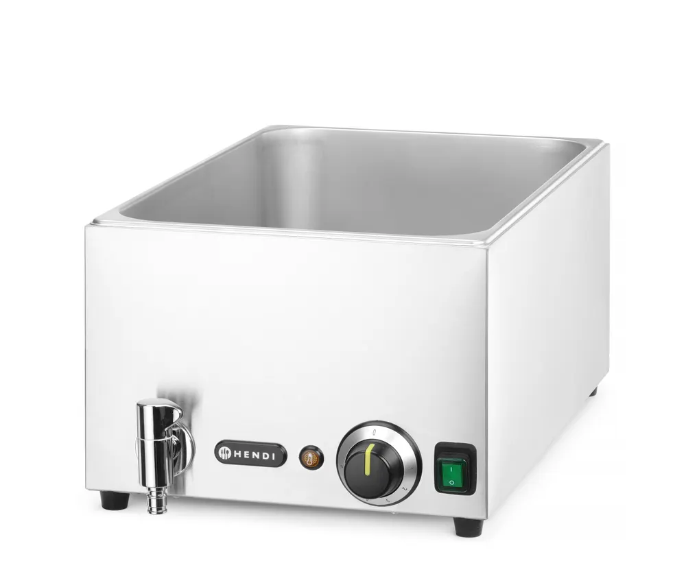 Set bain-marie avec robinet de vidange Ranger HENDI 238868