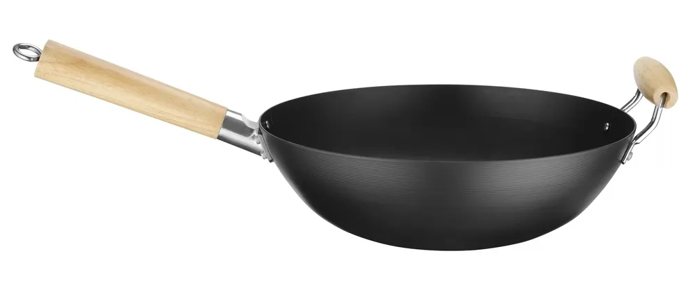 Wok avec manche en bois HENDI 627907