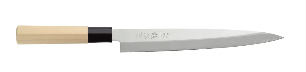 Couteau japonais Sashimi, HENDI, Bois clair, (L)375mm