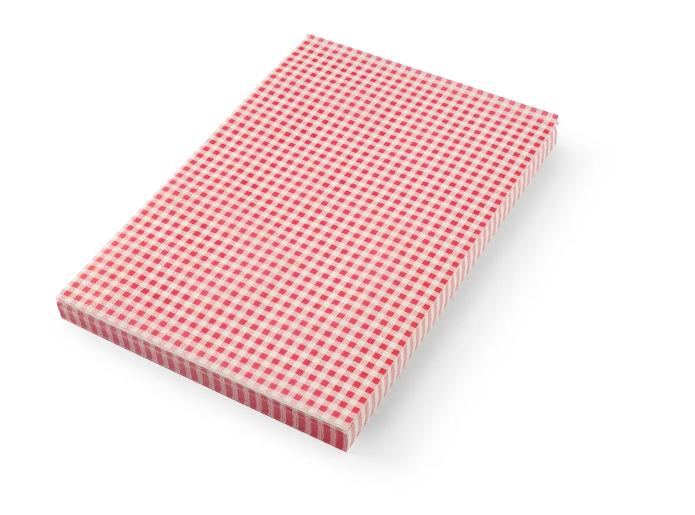 Set de table en papier sulfurisé - 500 pièces, HENDI, motif à carreaux, 500 u., 420x275mm