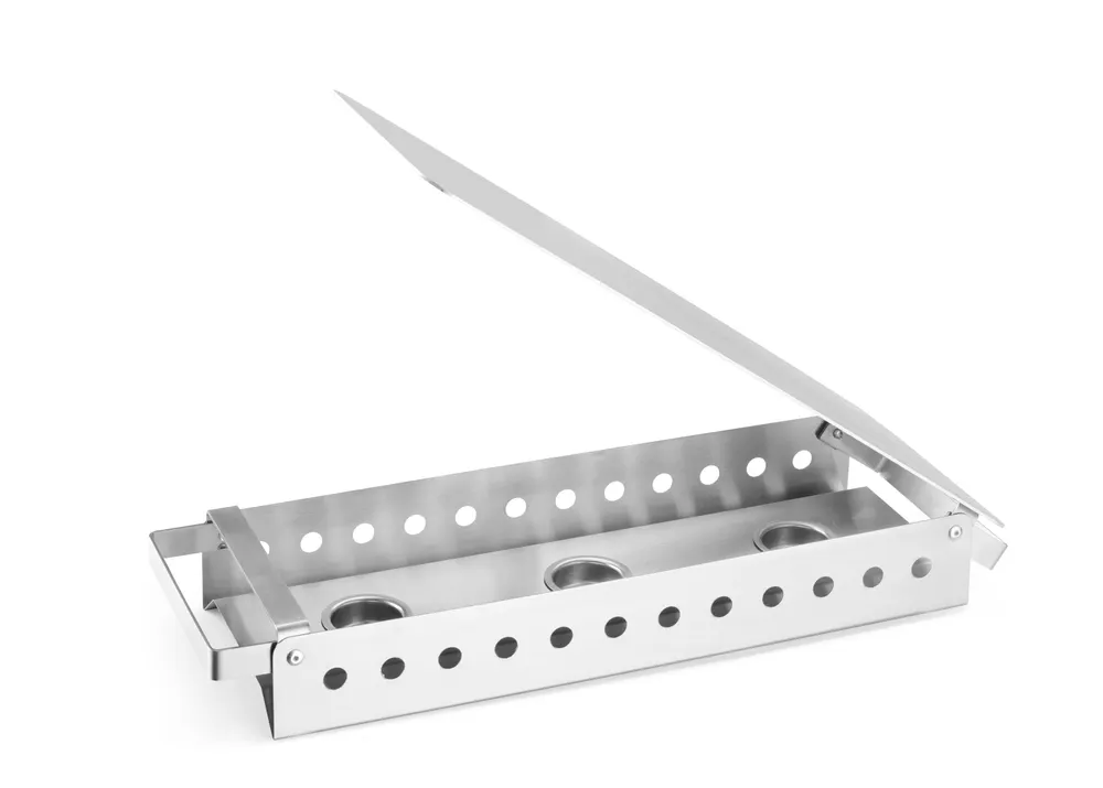 Chauffe-plat avec 3 porte-bougies HENDI 463109