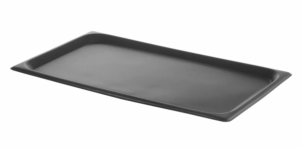 Plaque de four avec revêtement antiadhésif CONVECTOMAT ROAST, HENDI, GN 1/1, Noir, 530x325x(H)17mm