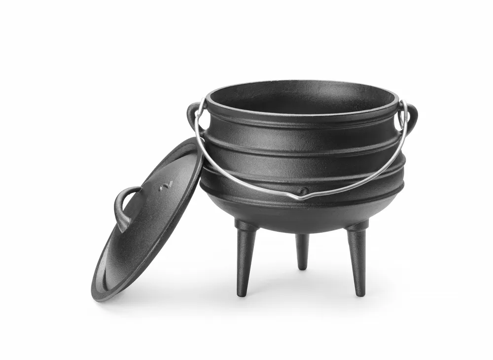Marmite en fonte, HENDI, Noir, ⌀245x(H)280mm