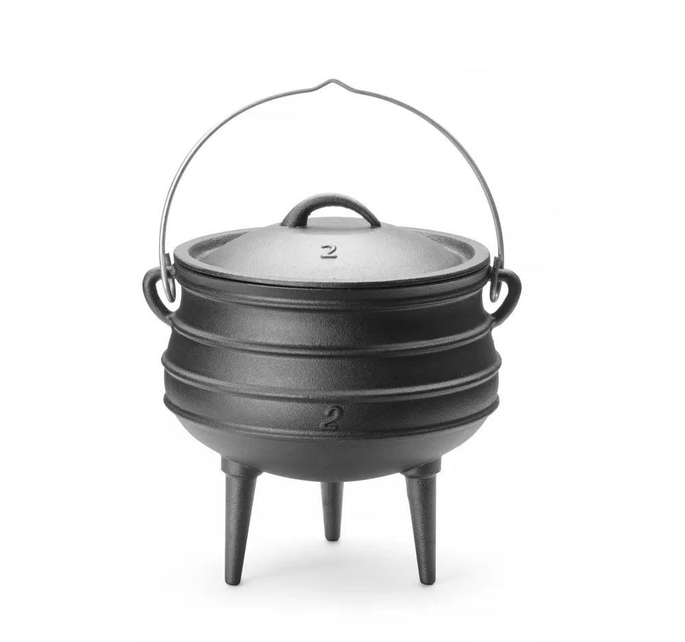 Marmite en fonte, HENDI, Noir, ⌀245x(H)280mm