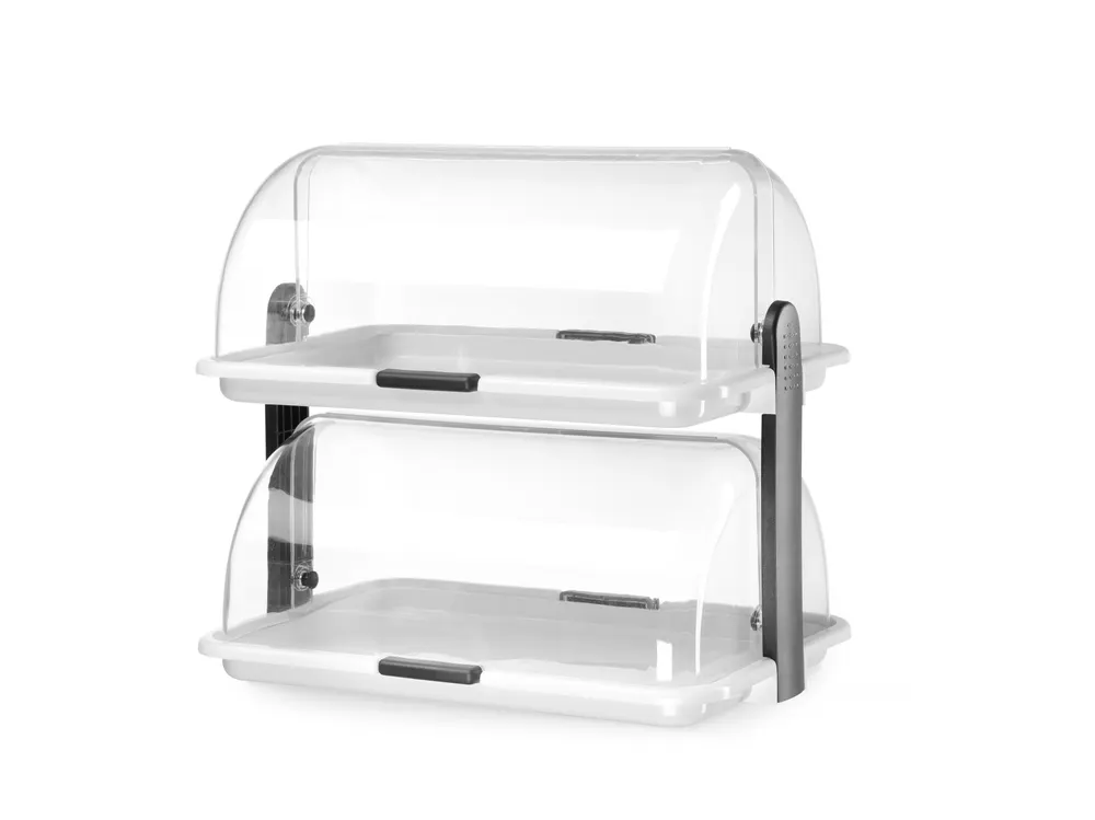Vitrine à couvercle coulissant Roll top HENDI 871713