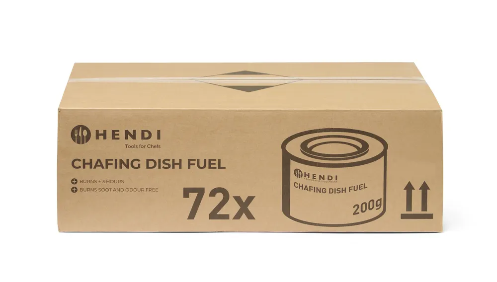Pâte combustible pour chafing dish en boîte HENDI 194355