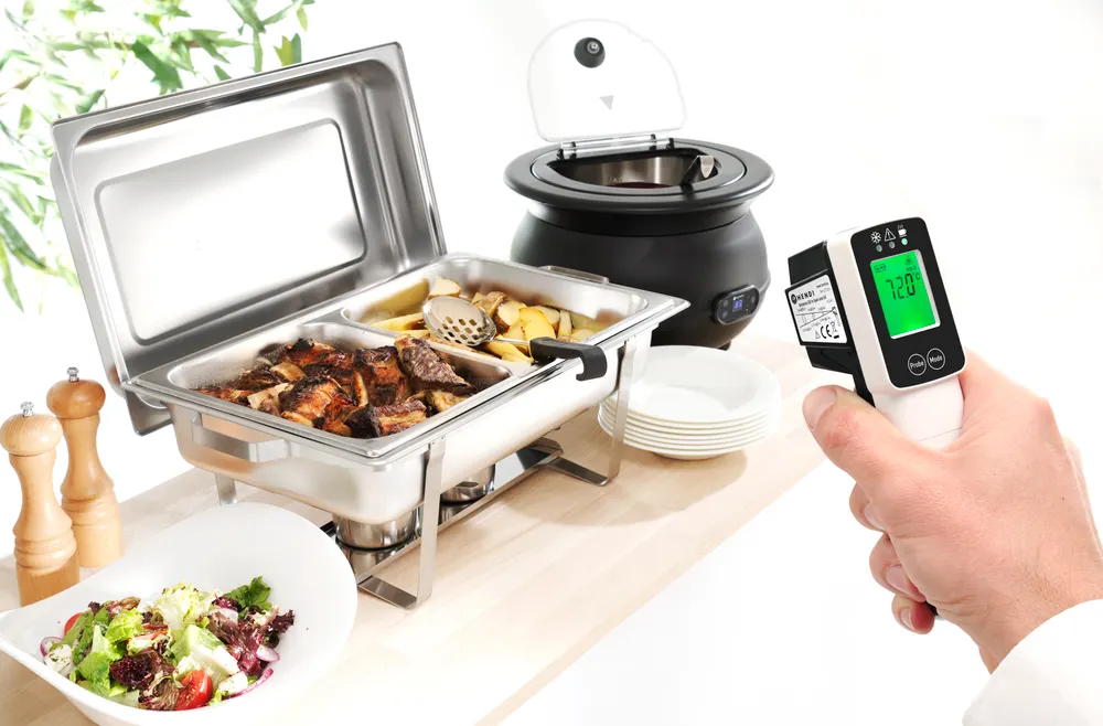 Thermomètre infrarouge avec sonde HENDI 271254