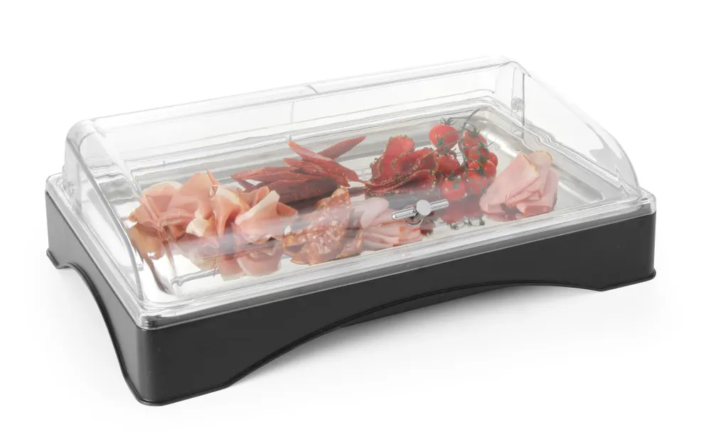 Vitrine réfrigérante avec couvercle - Gastronorme 1/1 HENDI 424186