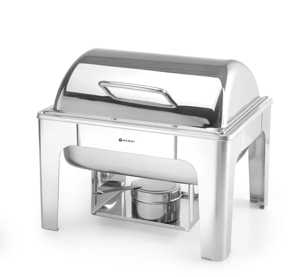 Chafing dish GN 1/2 finition poli mirroir HENDI 470220