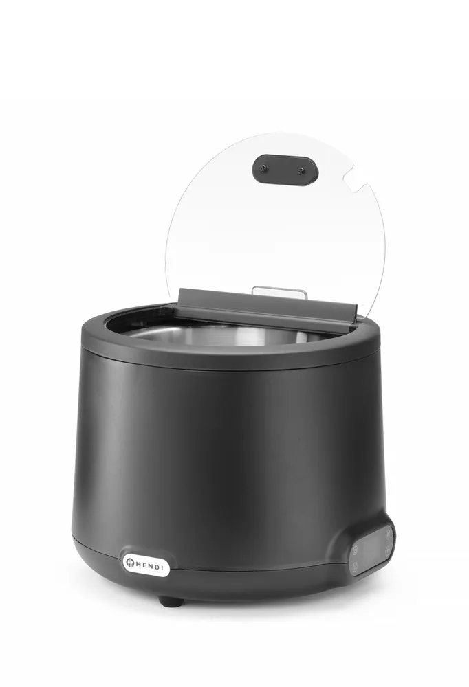 Marmite à soupe HENDI UNIQ, HENDI, 8L, Noir, 220-240V/500W, ⌀365x(H)325mm