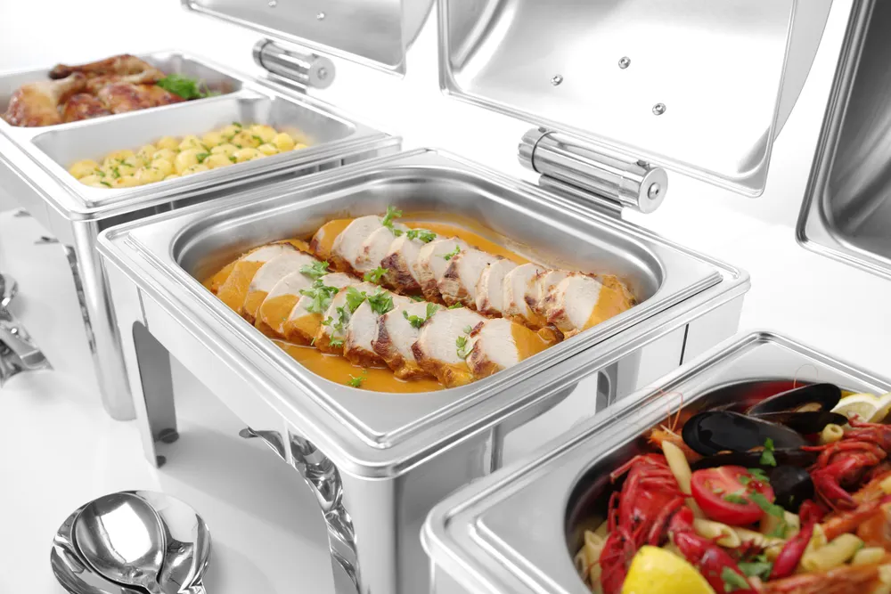 Chafing dish GN 1/1 finition poli mirroir HENDI 470213