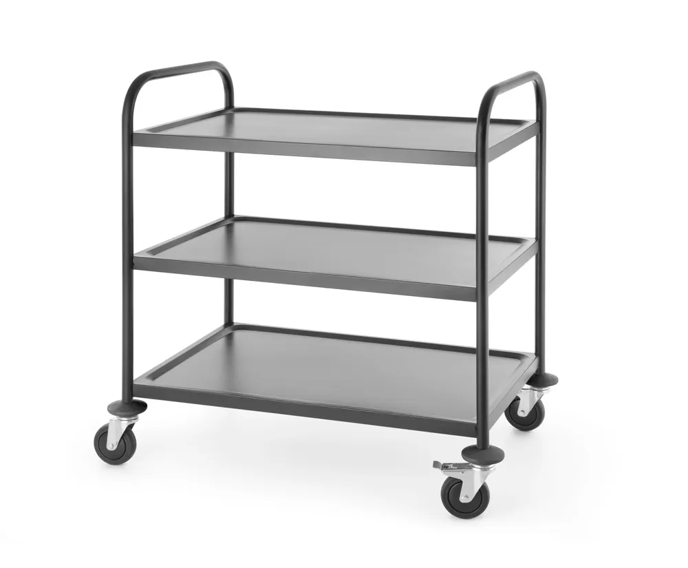 Chariot de service noir mat HENDI 811320