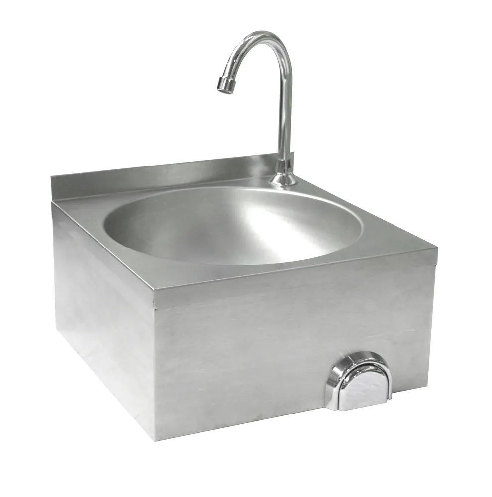 Lave-mains avec commande genou HENDI 810316