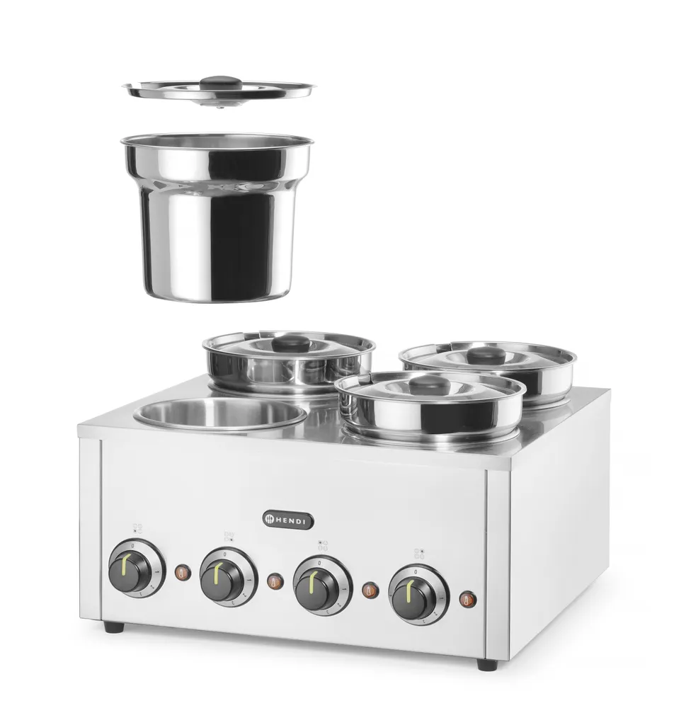 Thermo-système 4, HENDI, 16L, 220-240V/800W, 506x509x(H)298mm