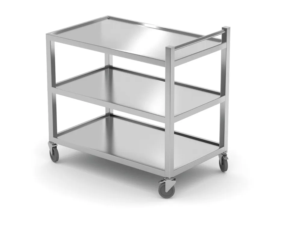 Chariot de service ultra-résistant, HENDI, 800x500x(H)950mm