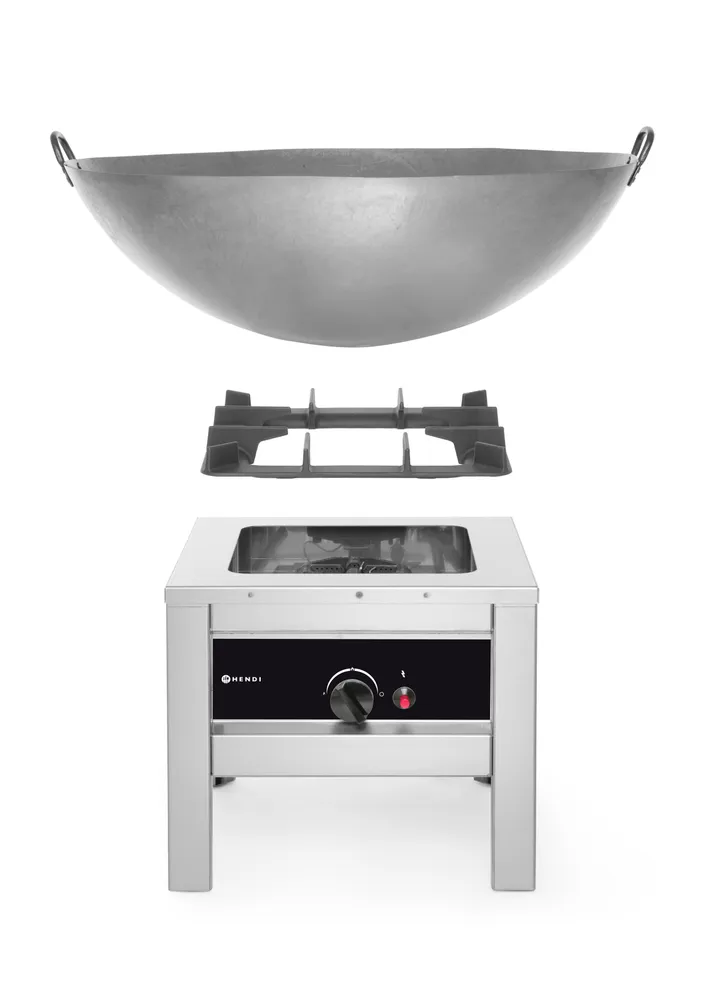 Réchaud à gaz Profi Line, HENDI, Profi Line, 6,7kW, 425x425x(H)400mm