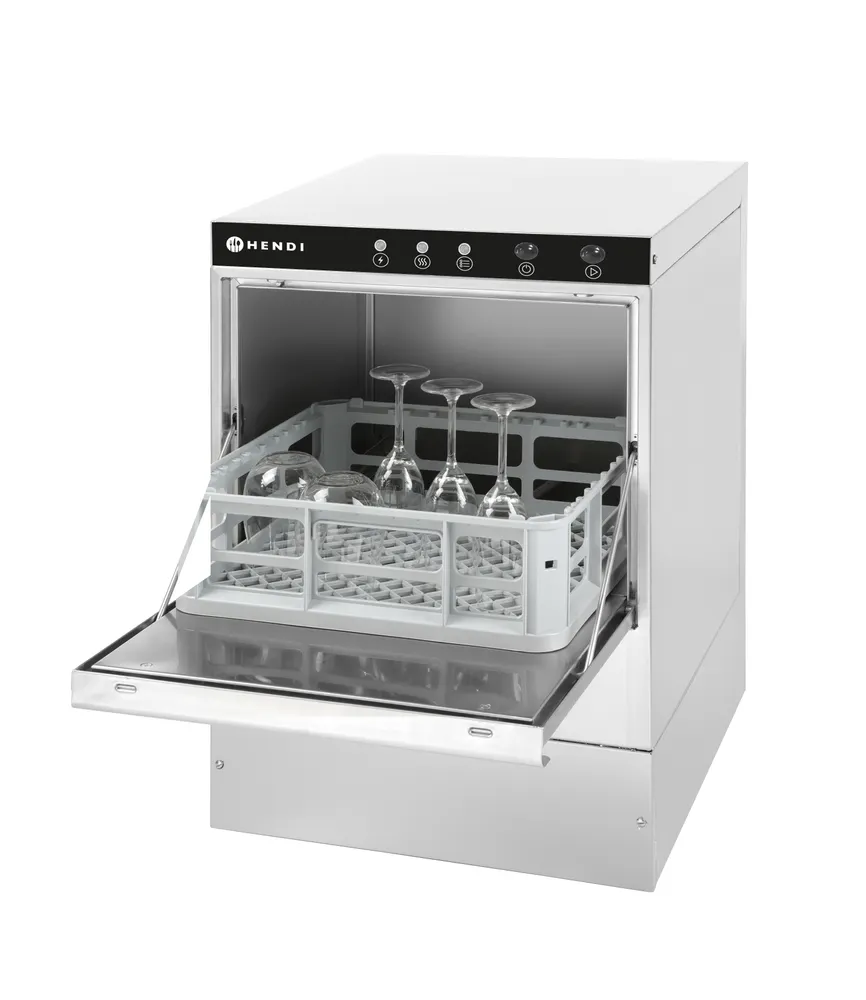 Lave-verre 40x40, commande electromécanique HENDI 233023