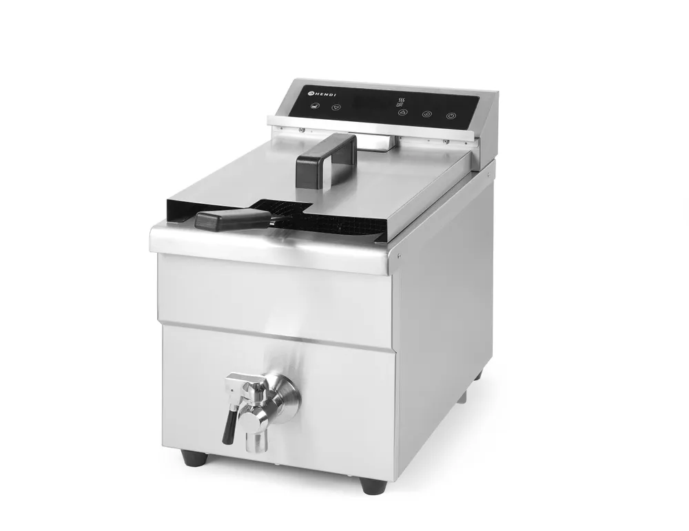 Friteuse à induction avec robinet de vidange - 8 l HENDI 215012
