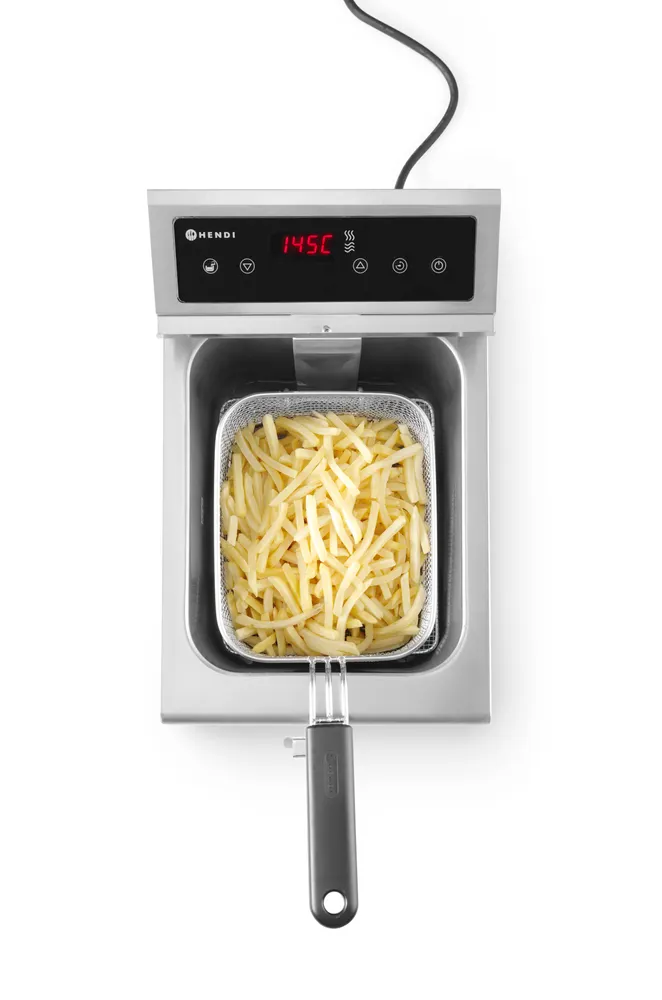 Friteuse à induction avec robinet de vidange - 8 l HENDI 215012