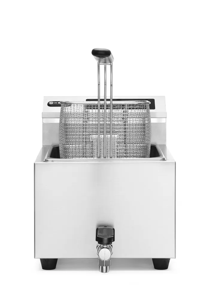 Friteuse Profi Line avec robinet de vidange numérique - 8 l, HENDI, Profi Line, 8L, 230V/3500W, 305x515x(H)345mm