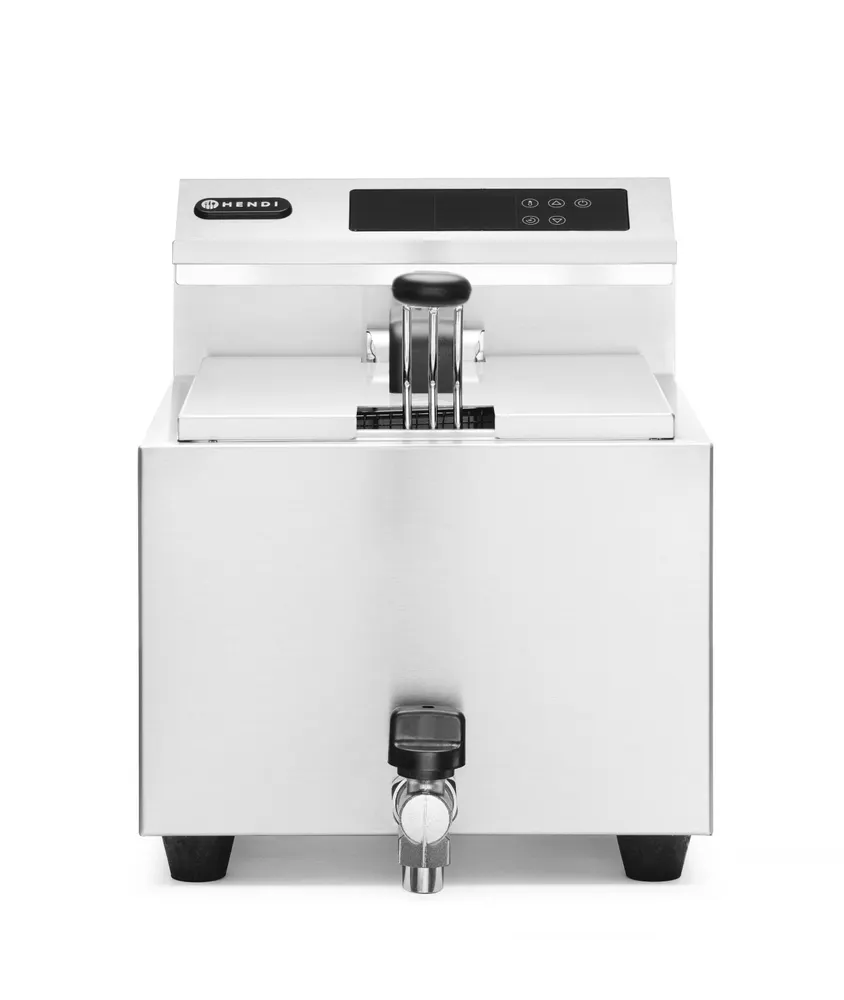 Friteuse Profi Line avec robinet de vidange numérique - 8 l HENDI 207369