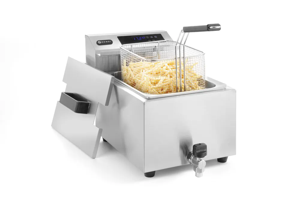 Friteuse Profi Line avec robinet de vidange numérique - 8 l HENDI 207369