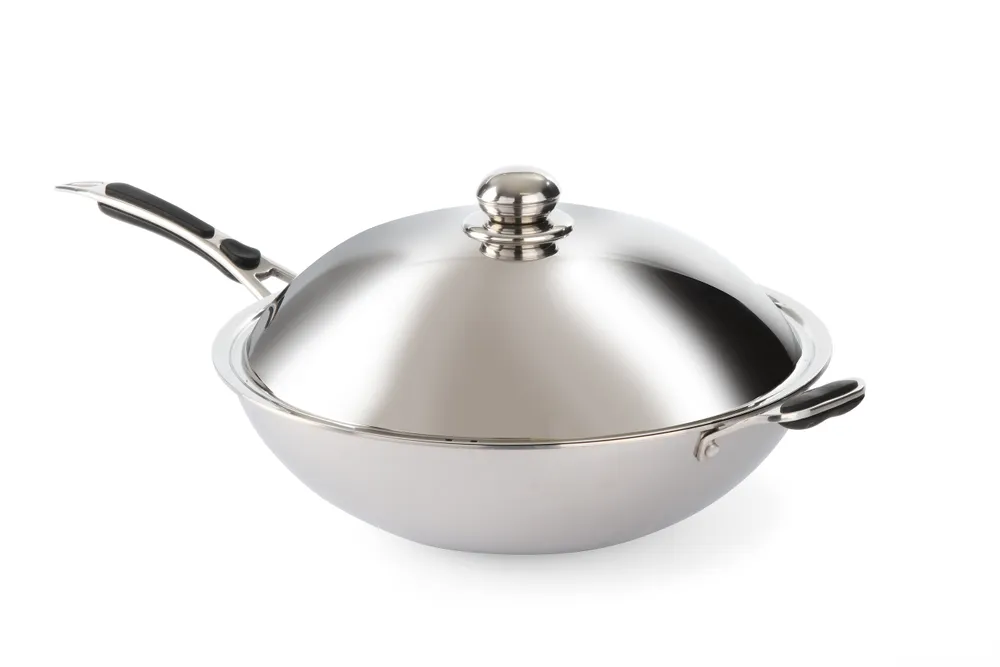 Wok à induction modèle 3500, HENDI, Profi Line, Plaque de cuisson à induction, 230V/3500W, 340x450x(H)130mm