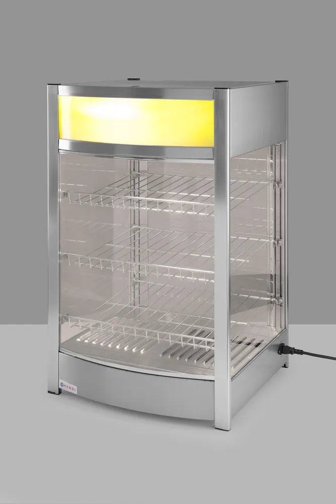 Vitrine de table chauffante, HENDI, 97 litres, 230V/800W, 460x467x(H)785mm