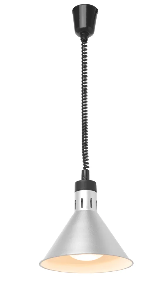 Lampe chauffante conique réglable, HENDI, Cuivre, 230V/250W, ⌀275x(H)250mm
