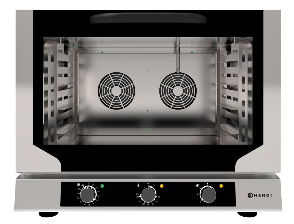 Four à convection avec humidificateur, HENDI, 400V/6400W, 783x755x(H)634mm