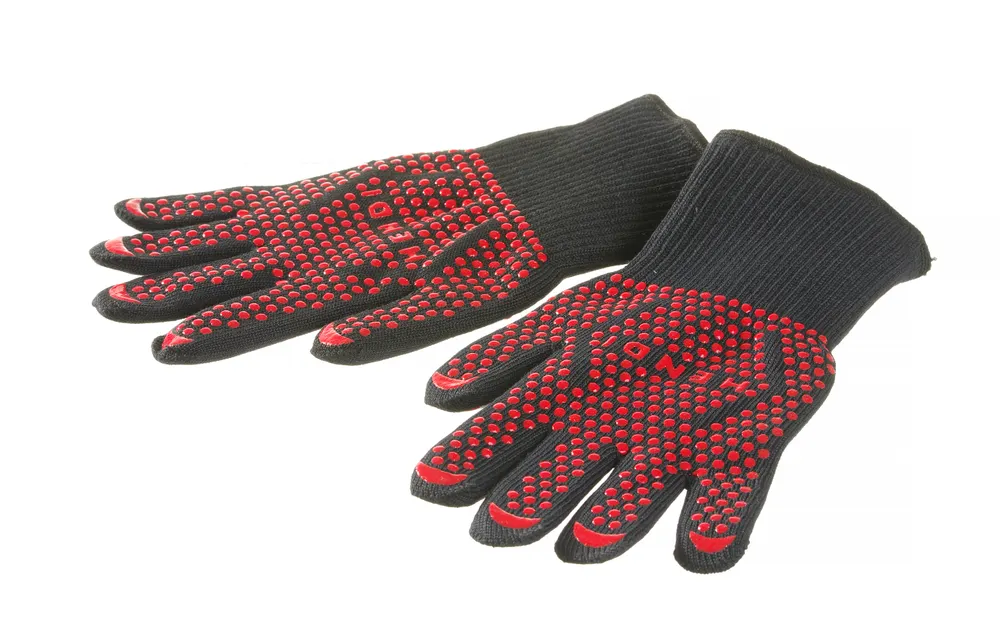 Gants barbecue résistants à la chaleur - 2 pièces HENDI 556634