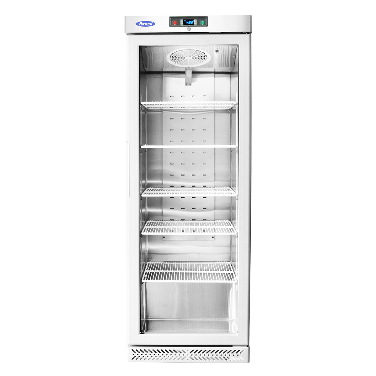 ARMOIRE SEMI PRO POSITIVE PORTE VITRE 600L DIM 775x720x1885 ATOSA ECF60RW