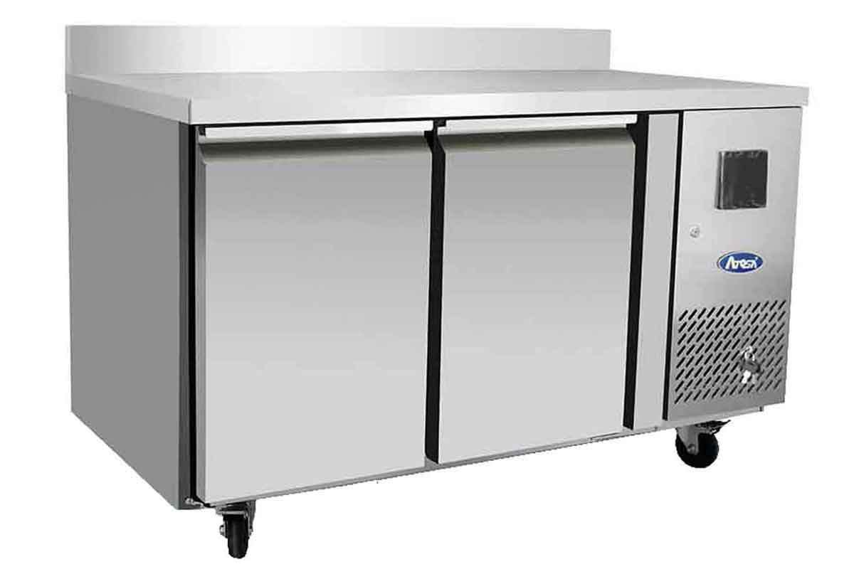 TABLE POSITIVE 2 PORTES GN1/1 DIM 1360x700x840 ATOSA EPF3422GR-SB