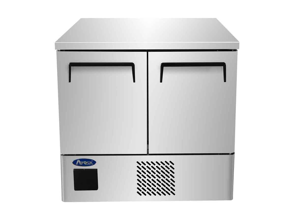 MEUBLE COMPACTE 2 PORTES POSITIF GN1/1 DIM 885x759x885 ATOSA ESF8R
