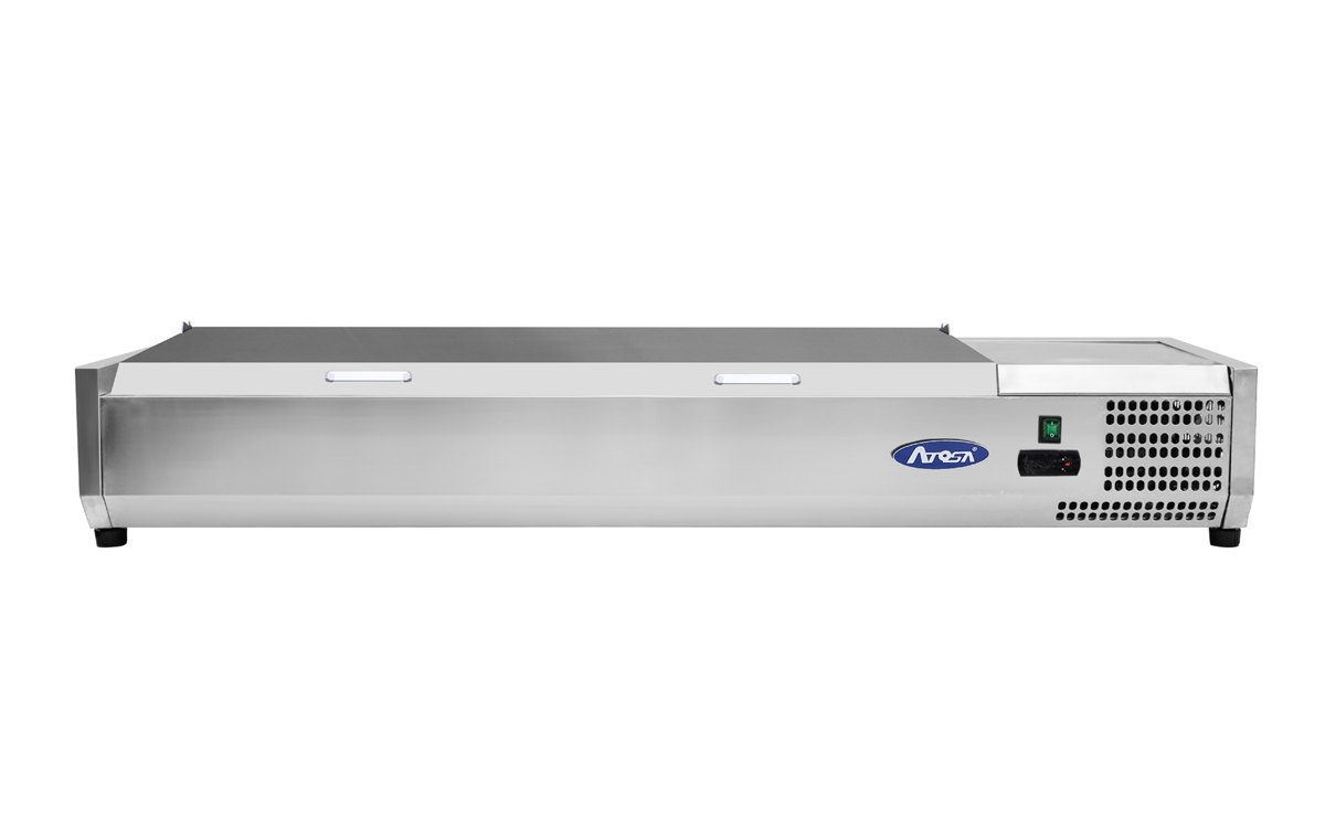 Saladettes à poser VRX2000/330 INOX  DIM 2000x335x280 ATOSA ESL3889GR-S
