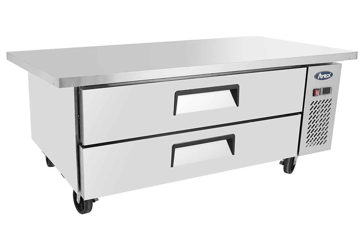 SOUBASSEMENT POSITIF 2 TIROIRS DIM 1323x815x665 ATOSA MGF8451GR