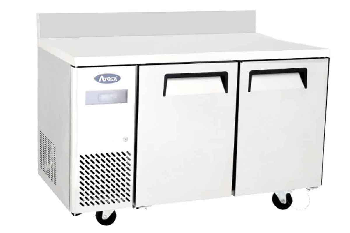 TABLE NEGATIVE COMPACTE 2 PORTES L1200 DIM 1200x700x840 ATOSA YPF9027GR-SB