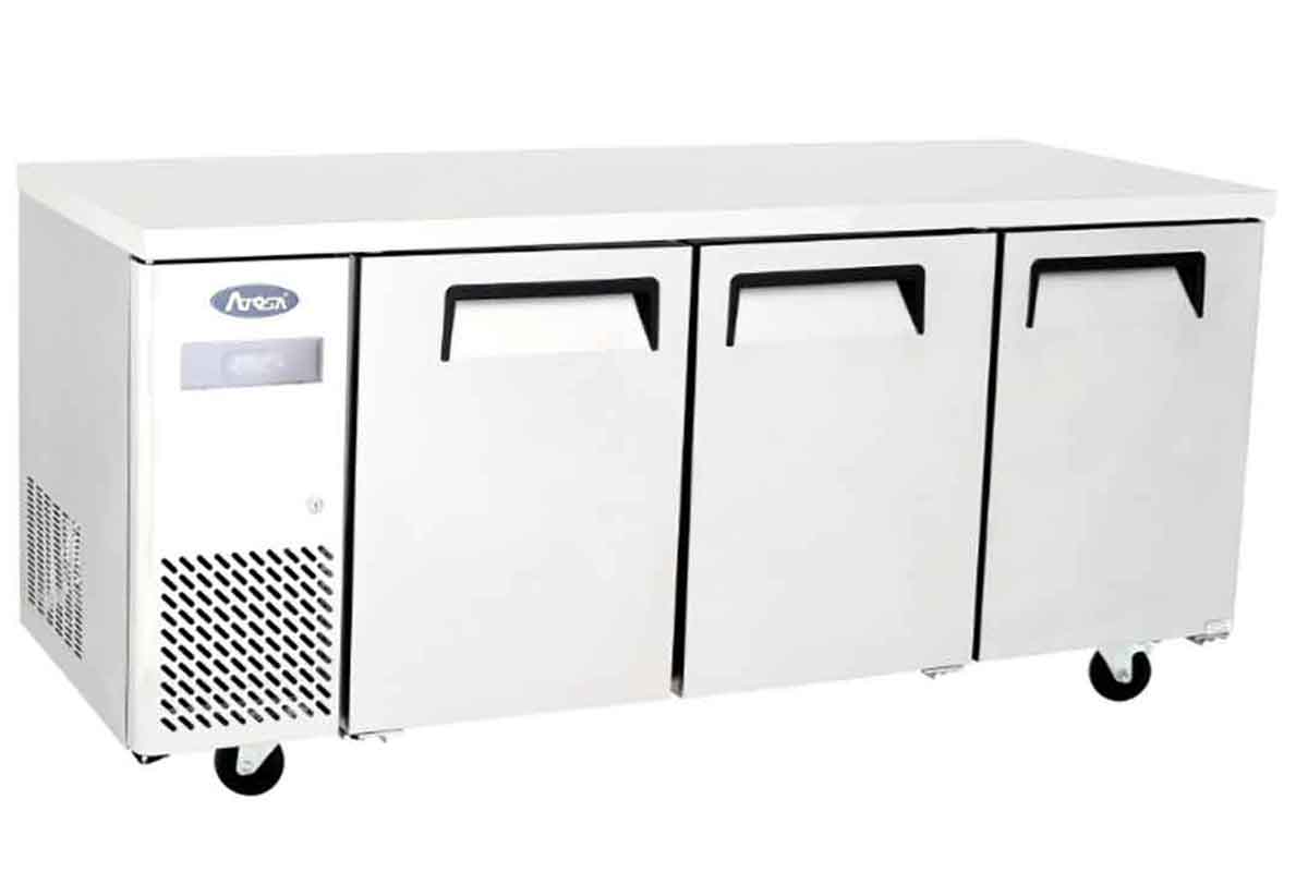 TABLE NEGATIVE COMPACTE 3 PORTES L1800 DIM 1800x700x840 ATOSA YPF9047GR