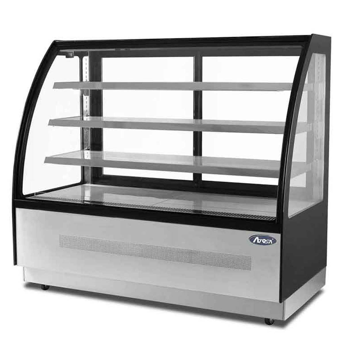 VITRINE BOMBÉE SERVICE ARRIÈRE DIM 1200x750x1360 ATOSA WDF127D