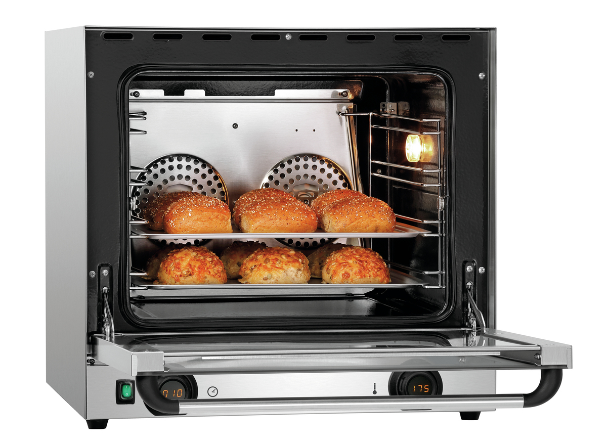 Four à convection AT90MDI - Régulation digitale -  intérieur inox - BARTSCHER - A120796