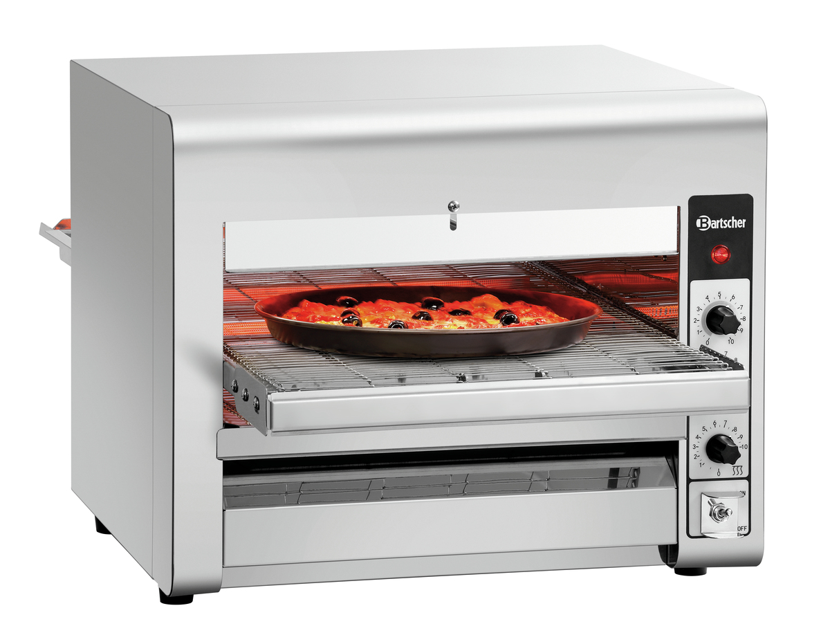 Mini four pizza convoyeur à poser - 3600TB10 - BARTSCHER - 2002203