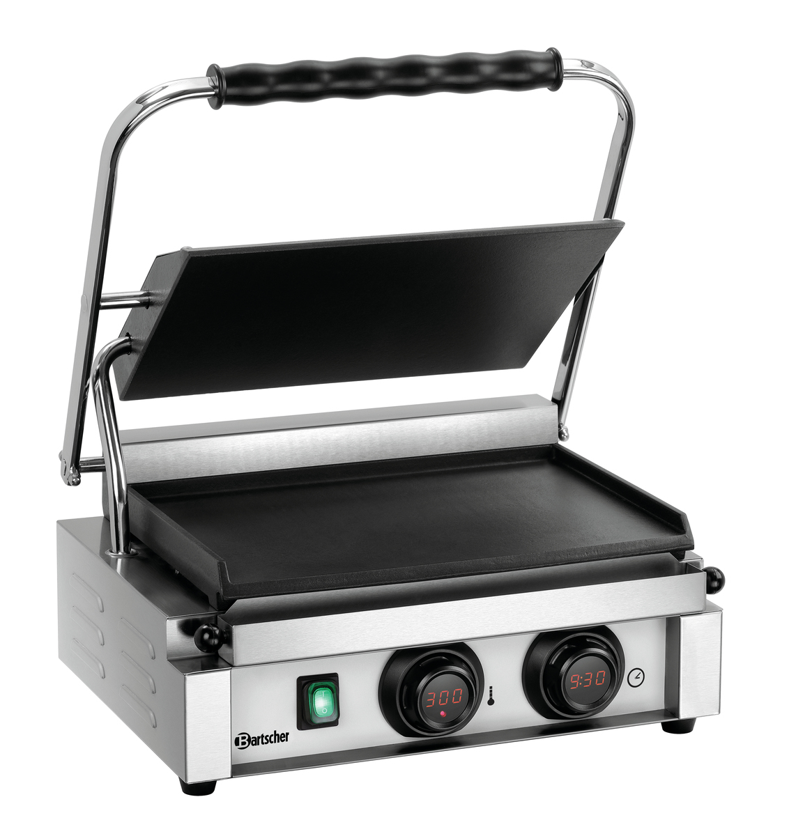Grill panini lisse Panini-MDI 1G - régulation digitale - BARTSCHER -  A150979